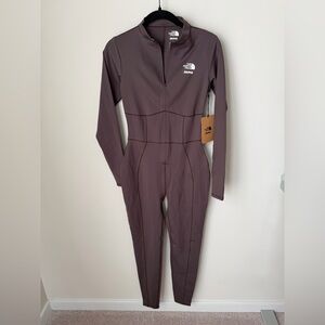 SKIMS x The North Face Dark Brown Phoenix Refina Bodysuit